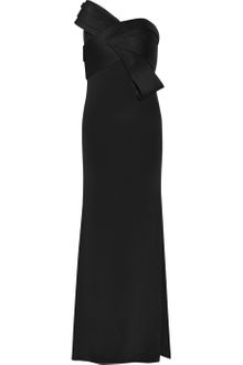 Notte By Marchesa Oneshoulder Silk Gown - Lyst