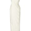 Notte By Marchesa Oneshoulder Draped Silkchiffon Gown in White - Lyst