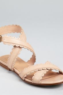 See By Chloé Sandals Poya Flat - Lyst