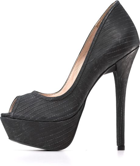 Steve Madden Steven By Altetude Platform Pumps in Black | Lyst