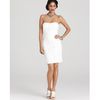 Sue Wong Dress Embroidered Strapless in White (ivory) - Lyst