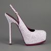 Yves Saint Laurent Tribute Slingback Pump in Purple (lilac) - Lyst