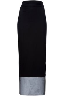 Ann Demeulemeester Tulle Tube Skirt - Lyst