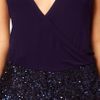 Asos Collection Asos Petite Exclusive Playsuit with Sequin Shorts in Pink - Lyst