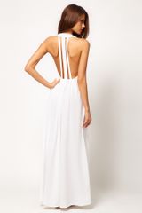ASOS Collection Asos Maxi Dress with Triple Strap Back Detail