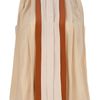 Chloé Pleated Blouse in Beige (nude) - Lyst