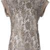 Dolce & Gabbana Lace Top in Gray (beige) - Lyst