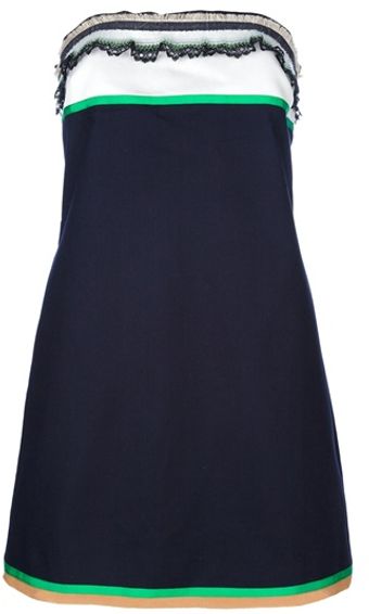 DSquared2 Strapless Dress - Lyst