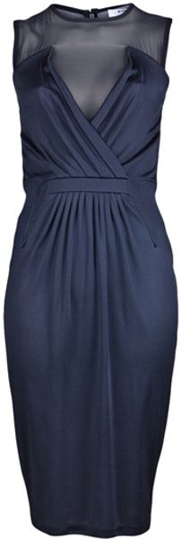 Givenchy Pleated Dress - Lyst