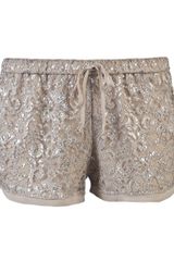 Haute Hippie Lace Shorts