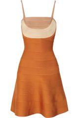 Hervé Léger Tritone Aline Bandage Dress