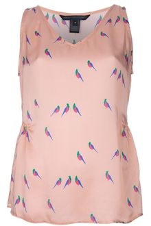 Marc By Marc Jacobs Bird Print Top - Lyst