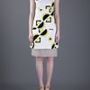 Marni Print Dress in White - Lyst