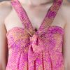Mw Matthew Williamson Maxi Dress in Pink - Lyst