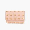 Nasty Gal Empire Leather Clutch in Pink (blush) - Lyst
