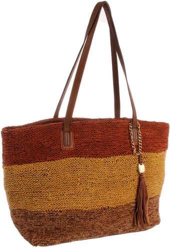 Olivia Harris Leather Tote - Lyst