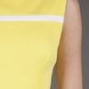 Victoria Beckham Basket Weave Banded Dress in Yellow (lemon) - Lyst
