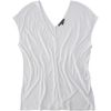 Vince Double Vee Tee in White - Lyst