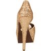 Betsey Johnson Snackss Pump in Gold (gold multi) - Lyst