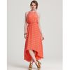 Cynthia Steffe High Low Dress Landa in Orange (hibiscus) - Lyst