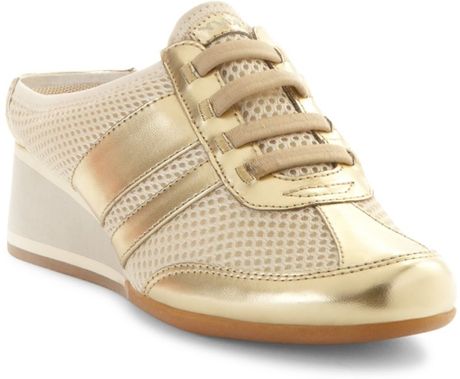 dkny sneaker mules
