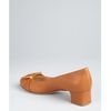 Fendi Whiskey Spalmati Canvas Buckle Detail Square Heel Pumps in Brown (whiskey) - Lyst