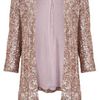 French Connection Fast Mini Sequins Jacket in Pink - Lyst