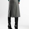 Gucci Wool/cashmere Gaucho Pants in Gray (grey) - Lyst
