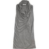 Helmut Lang Drape Front Tank in Gray (grey) - Lyst