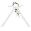 Lanvin Charm and Ribbon Keyring in Silver - Lyst