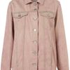 Moto Moto Pink Oversized Jacket in Pink - Lyst