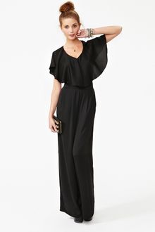 Nasty Gal Vera Ruffled Jumpsuit - Lyst