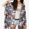 Nasty Gal Floral Drape Jacket in Multicolor (floral) - Lyst