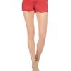 Rag & Bone Mila Short Vermillion Destroyed in Red - Lyst