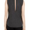 Reed Krakoff Pailletteembellished Tulle and Woolblend Top in Black - Lyst