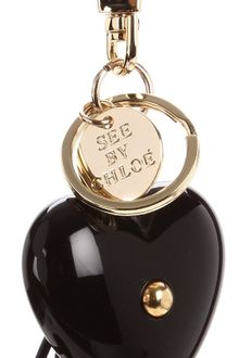 See By Chloé See By Chloe Cherry Heart Key Chain - Lyst