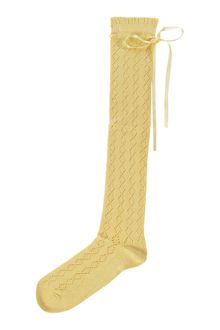 Therapy Pointelle Ribbon Knee High Socks - Lyst