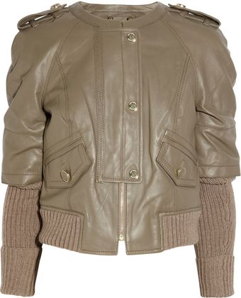  Wentworth Woolblend and Leather Jacket 