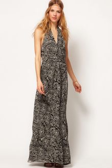Winter Kate  Passenger Maxi Dress in Printed Silk Chiffon - Lyst