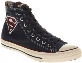 Converse All Star Hi Superman - Lyst