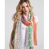 Diane Von Furstenberg Boomerang Multi Color Scarf in Multicolor (halo bud large green combo) - Lyst