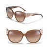 Dior Square Cat Eye Sunglasses in Brown (brown mother of pearl) - Lyst