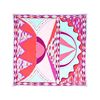 Emilio Pucci Tribalinspired Large Silk Twill Scarf in Red (coral red) - Lyst