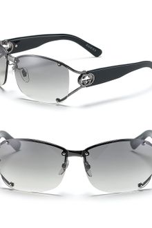 Gucci Split Temple Aviator Sunglasses with Crystal Ggs - Lyst