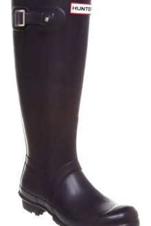 Hunter Original Welly Womens Aubergine - Lyst