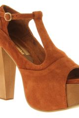 Jeffrey Campbell Foxy Heel Platform Sandals