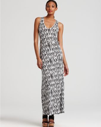 Joie Soft Dress Emilia Ikat Zig Zag Maxi Dress - Lyst