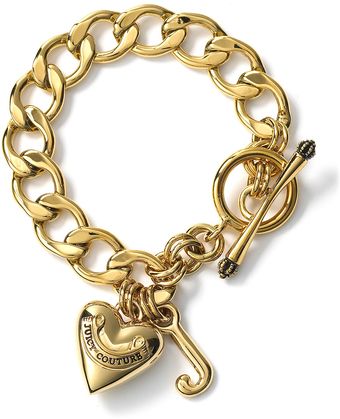 Juicy Couture Starter Charm Bracelet - Lyst