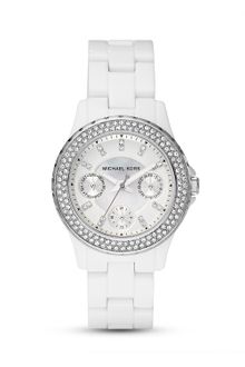 Michael Kors Michael Round White Bracelet Watch 33mm - Lyst