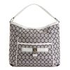 Nine West 9s Jacquard Small Hobo in Gray (marine/ivory/white) - Lyst